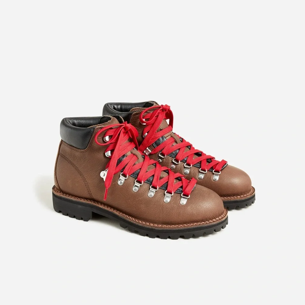 J. Crew Men’s Hiking Boots in Tumbled Leather - Picture 6 of 6